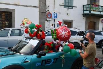 La caravana de Papá Noel inunda Telde de magia y alegría/Francisco Javier Santana.